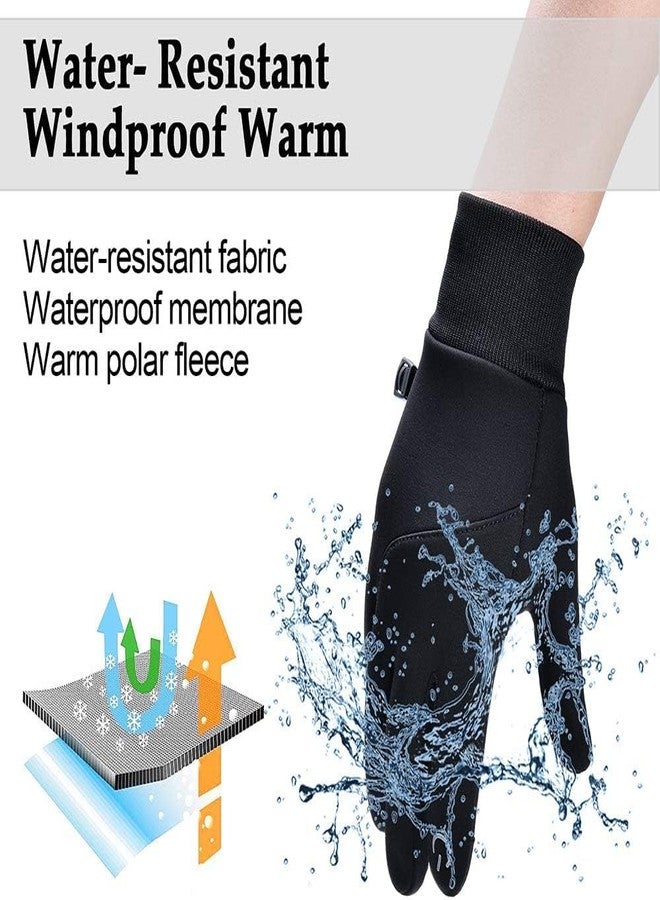 EAGLEFLY Winter Gloves Women Men Waterproof Warm Gloves with Touch Screen Fingers Thermal Glove for Men Women Running Riding Cycling Driving Windproof Water Resistant (Medium(7.09~7.72 inch)) - Image 5